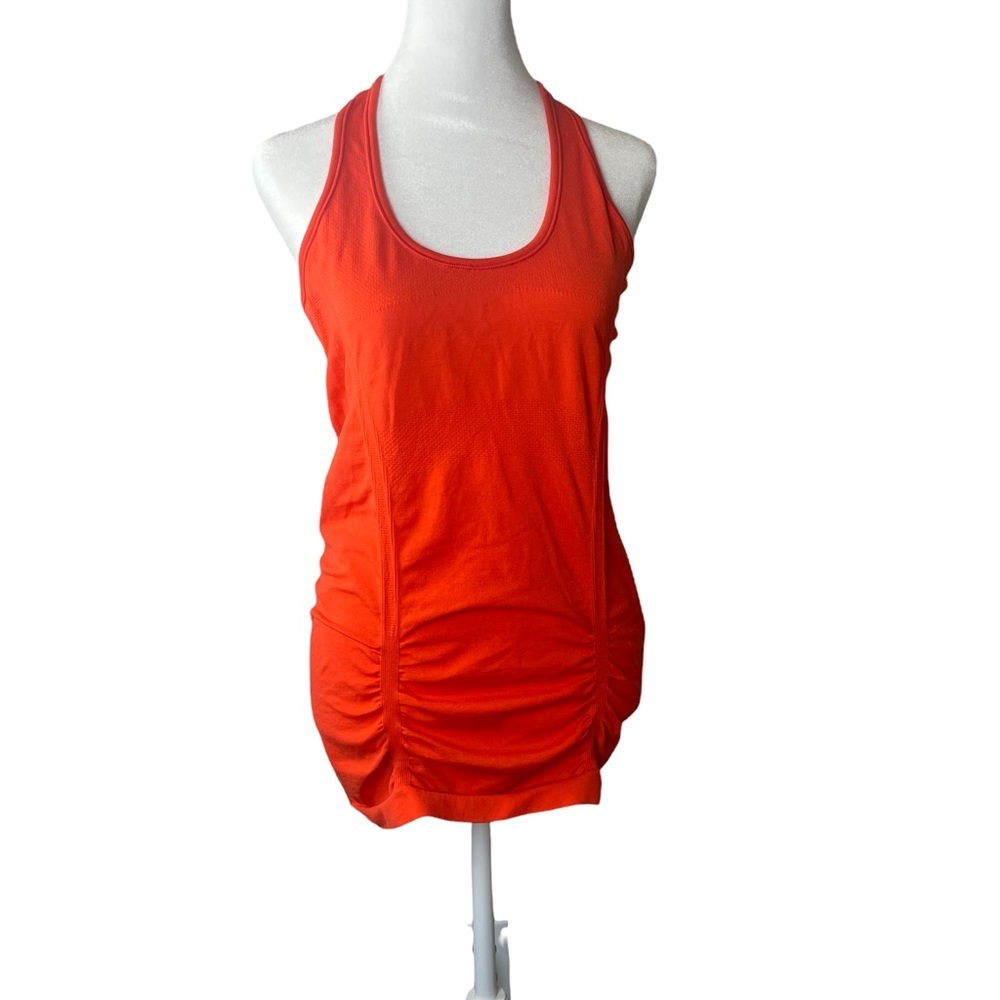 Athleta Fastest Track Tank - Bright Fire Orange - Picture 6 of 8